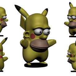 Homer-chu.jpg Pikachu Homer Simpson