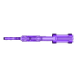 346. Darklon Gun.stl Darklon Kit 3D druckbare Datei für Action Figuren
