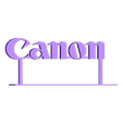 Canon-Logo-Stand.stl Canon Logo