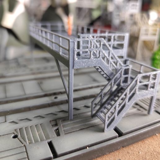 Maintenance Platform for a Gundam diorama