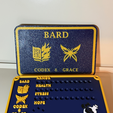 Bard.png Daggerheart Compatible Character Trackers - Full Set of 9