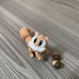 20250810_043426752_iOS.jpg Niedliches 3D gedrucktes Eichhörnchen Spielzeug mit Eicheln - austauschbare Gesichter