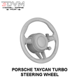 taycanturbosteering1.png Porsche Taycan Turbo Steering Wheel in 1/24 1/43 1/18 and 1/12