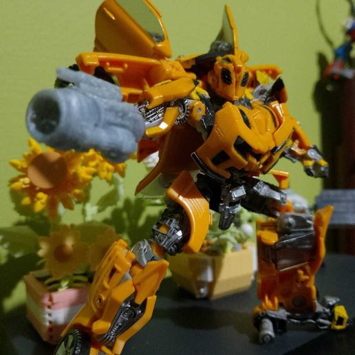 Studio Series bumblebee cannon 3D model