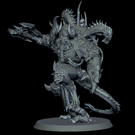 3D file Hellspawn Monarch 🔨 ・Template to download and 3D print・Cults