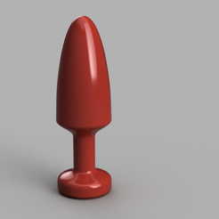 TrainingPlug-001.png STL file Butt Plug Training・Model to download and 3D print