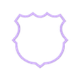 C_Escudo Barcelona.stl Cookie Stamp/Cutter. Cortante/Cutter cookie dough. San Lorenzo, Barcelona and Racing Club Shield