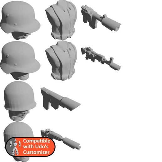 Bolter-Action 1940K - Compatible with Udo's Customizer