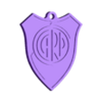 logo River.stl River Plate keychain