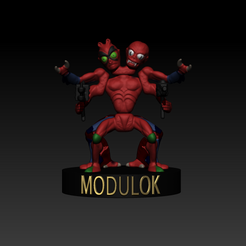 MODULOK-CU.png Fichier OBJ Modulok・Modèle pour imprimante 3D à télécharger