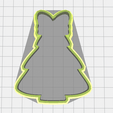 PIno.png Christmas tree cookie cutter