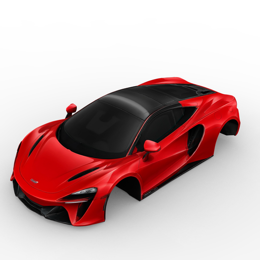 McLaren Artura 2022 – Detailed 3D Hybrid Supercar Body Model