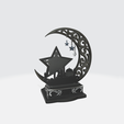 4.png Ramadan Crescent Moon Candle Holder – 3D Printable Islamic Table Decor