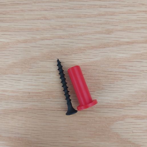 Desktop anchor screw