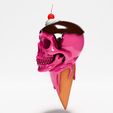 0005.jpg Skull Sundae Ice Cream Pop Pop Surrealism toy