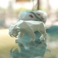 DSC_4085.JPG Tigre dientes de sable en low poly