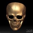 THE-BROKER-RIPPER-SKULL-MASK-06.jpg Bantam The Broker - Ripper The Bone Collector Mask - Warzone MW3 - STL model 3D print file