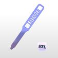 lavender-1.jpg Garden Markers, spice labels - Lavender. Plant stakes, plant labels - stl file 3d printing. Garden stake and herb markers - plant tags Expired
