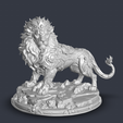 Screenshot-2026-06-19-214140.png Armored Regal Lion Statue - Ornate Fantasy Miniature