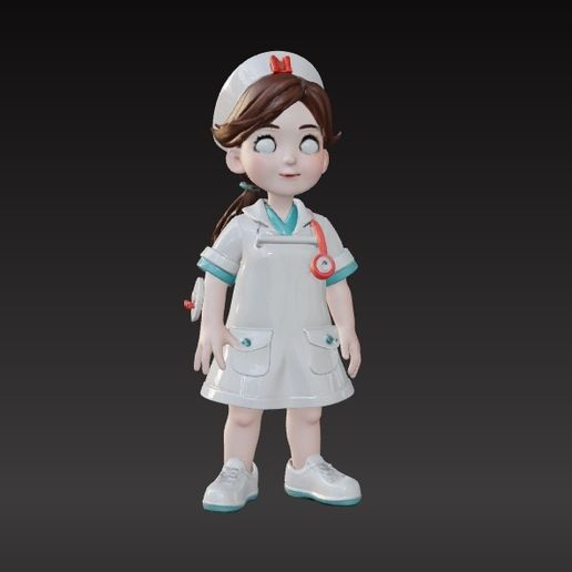 nurse 3D model