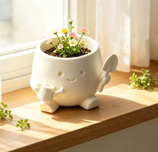 "Little Gardener" Fun Planter