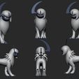 absol-2.jpg Pokemon - Absol with 2 poses