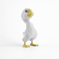 VIC04886-1.jpg Free STL file Little goose・Model to download and 3D print