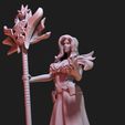 queen resized.jpg STL file Fire goddess・3D print object to download