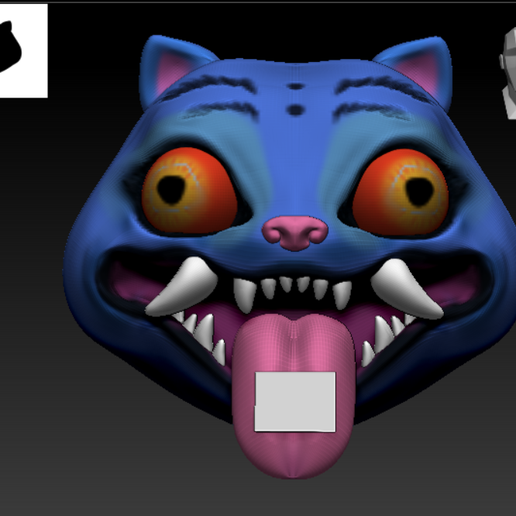 🐅 Derpy Cara de Tigre KPOP Cazador de Demonios・Archivo STL para ...