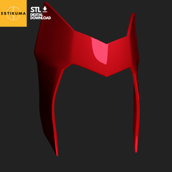 Copy-of-Unnamed-Design-4.png 3D file Scarlet Witch - Comic Headpiece・Design to download and 3D print, Estikuma