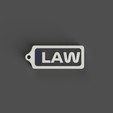 LAW1.png Formula 1 - Liam Lawson Keychain.