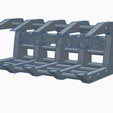 Area Closed Tank Trap.png Urban Barrier Set for Wargames - Tank Trap / Obstacle
