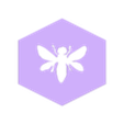 bee coaster 2.stl Bee coaster