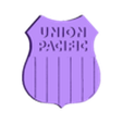 union pacificsign.stl Union Pacific Railroad Sign