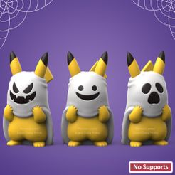 HalloweenPikachuGhost2023.jpg POKEMON - HALLOWEEN PIKACHU (EASY PRINT NO SUPPORT)