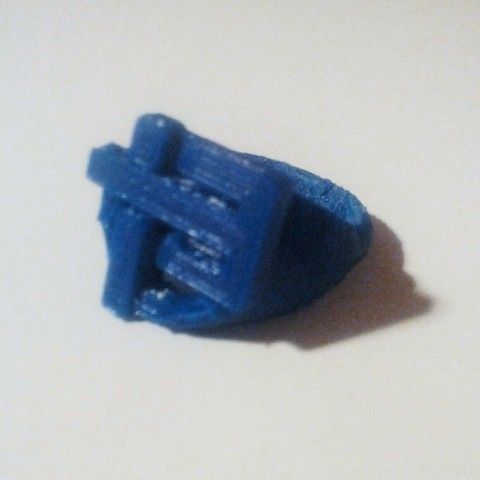 Indochine signet ring 13 albums modell 2 hollow