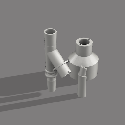 14 mm Percolator/Ash Catcher attachment 3D model