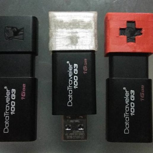 Cap for Kingston Data Traveler 100 G3 3D model