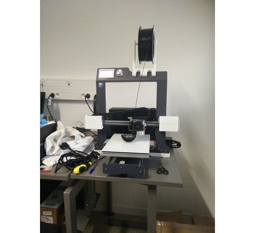 BQ Hephestos 2 faceplates axes - 3D model önizlemesi