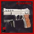 26-copy.jpg Fichier 3D Pistolet Sarsilmaz P8 L Prop practice fake training gun・Modèle à imprimer en 3D à télécharger