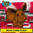 133-Eevee-2D.png Fichier STL Découpeur de biscuits Eevee・Modèle pour impression 3D à télécharger