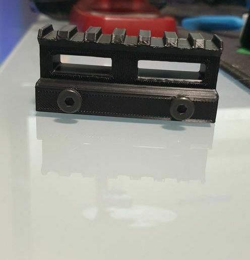 🔫 Picatinny Scope Riser・Free 3D File for ・Cults