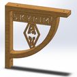 Equerre-Skyrim.jpg SLAVE BRACKET / shelf bracket Skyrim The Elder Scroll V