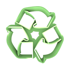 Logo-de-Reciclaje.png Recycling Cookie Cutter Recycling Logo