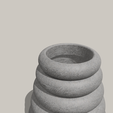 IMG_2603.png Vase with Toroid Thread Design - Unique 3D Model for Vases