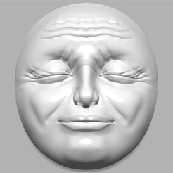 66.jpg Modern Face Sculpture Wall Art N 6
