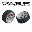 WHEEL-DARE-V4-2.png 1/18 WHEEL DARE V4 - NISSAN NISMO GTR / LIBERTY WALK / PORSCHE /LEXUS LS400 / BMW / FORD/ SUBARU STI WRX / MITSUBISHI EVO / AE86 / MUGEN / TYPE R / PRODRIVE /MERCEDES / VAUXHALL / ATS / OPEL