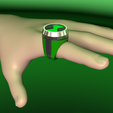 cc0002.png Omnitrix - Ben 10 Ring STL (FREE)