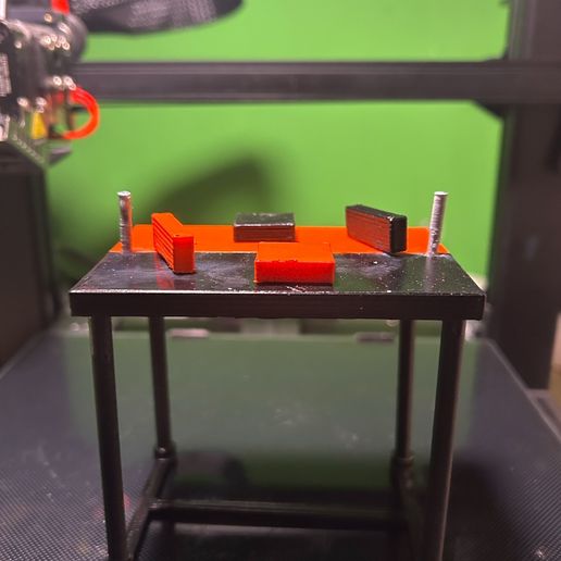 1:10 Scale Modular Armwrestling Table Miniature