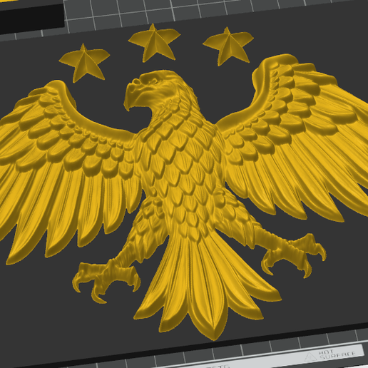 🇸🇾 symbol of Syria・ STL File for 3D printing・Cults